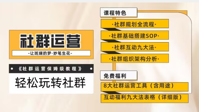 【社群运营】保姆式教程:九大互动法,八款社群运营工具助你轻松玩转社群【揭秘】
