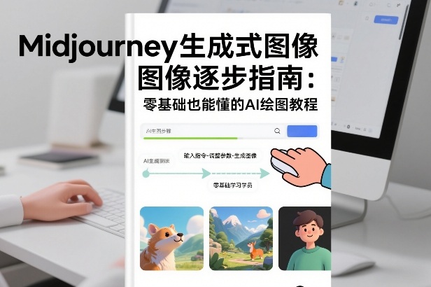 Midjourney生成式图像逐步指南：零基础也能懂的AI绘图教程