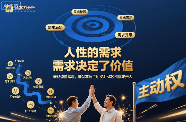 人性的需求,需求决定了价值,谁能读懂需求,谁就掌握主动权,让你轻松搞定贵人【文档】