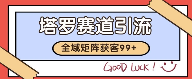 小红书某音塔罗赛道引流获客 自热矩阵日引200+【揭秘】