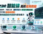 Trae智能体高阶应用教程，从基础操作、内置工具、插件开发到本地大模型配置，手把手落地自动化项目