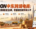 NOON中东跨境电商：从开店到稳定出单，零基础也能快速上手（更新2026）