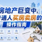 付费文章：房地产巨变中，普通人买房卖房的操作指南【上篇+下篇】