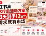 小红书卖艺术疗愈活动方案，323天到手12w+，有需求就有市场