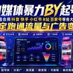 自媒体暴力搬运起号法，适合用抖音快手小红书B站百家号等各大平台，稳定跑通流量与广告变现