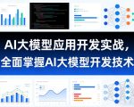 AI大模型应用开发实战，全面掌握AI大模型开发技术（更新）