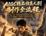 AIGC精品仿真人剧豢龙人全流程制作解析2026，国风仿真人创作+打斗剧情+人设编排，一站式AI短剧入门