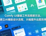 Comfy UI基础工作流搭建方法，建立AI辅助设计流程，大幅提升出图效率