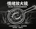 AI制作“情绪放大镜“视频，25条视频涨粉29.6W粉，流量巨大，制作简单，全流程教程