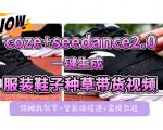 coze+即梦seedance2.0一键生成服装鞋子带货种草视频！全流程保姆级教学