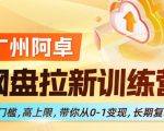 网盘拉新训练营，0门槛，高上限，带你从0-1变现，长期复利