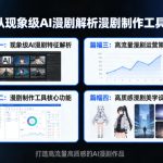 从现象级AI漫剧解析漫剧制作工具，四大篇幅带你了解漫剧，打造高流量高质感的AI漫剧作品