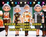 银发养生赛道，AI走秀圈粉百万，粉丝粘性高，轻松实现流量变现，适合新手小白，全套流程玩法解析