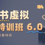 小红书虚拟项目特训课8.0，帮你从0到1打造稳定盈利的店铺，抓住流量红利（更新3月）