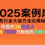 波波来了案例库，收录各行业大咖的方法论，各行业大咖方法论揭秘（更新2026年3月）