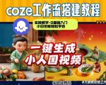 Coze工作流AI一键生成爆款“小人国”视频，0基础0剪辑，1分钟一键生成视频！全自动剪辑，解放双手，效率暴增