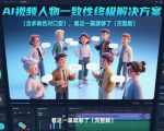 AI视频人物一致性终极解决方案（含多角色对口型），看这一篇就够了（完整版）