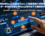 如何利用Sora2创建流行AI人工智能视频大师班，一步一步地向你展示用Sora2创作出千万播放的作品