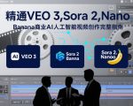 精通VEO 3，Sora 2，Nano Banana商业AI人工智能视频创作完整指南
