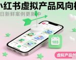 小红书虚拟产品风向标（每日新鲜案例更新中）