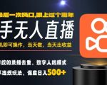 一部手机，当天出收益，轻松日入5张+，小白轻松上手，年前最后一个风口项目【揭秘】