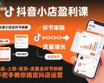 抖音小店盈利课-选品-上架-发货-流量全环节拆解，手把手教你搞定抖店运营