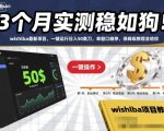 3个月实测稳如狗！wishlba最新项目，一键运行日入50美刀，单窗口躺挣，保姆级教程全给你【揭秘】