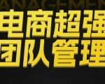 电商超强团队管理，组织绩效，到用人执行，分权合伙