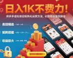 日入1K不费力！拼多多虚拟类目矩阵化运营方法，长效稳定变现路径