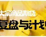 倍增计划·大宗商品期货复盘与计划，掌握在复杂多变的市场中做出明智的交易决策（更新9月）