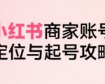 小红书电商全链路实战从定位到爆单，系统拆解小红书商家起号全流程（更新）