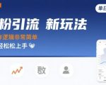 男粉引流新玩法，操作逻辑非常简单，单日10张轻轻松松