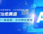 用AI做治愈赛道，结合视频号分成计划，小白也能轻松上手
