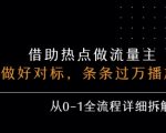 公众号流量主之景点吐槽，引发共鸣，条条过万播放，单篇收益50-3张，从0-1全流程详细拆解
