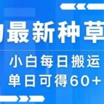 得物最新种草玩法，小白每日搬运单日可得60+
