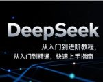 DeepSeek从入门到进阶教程，从入门到精通，快速上手指南