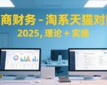 电商财务-淘系天猫对账2025，理论+实操