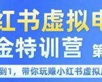 小红书虚拟电商掘金特训营第1期，从0到1，带你玩转小红书虚拟店铺