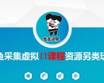 闲鱼采集虚拟IT课程资源另类玩法，干货满满