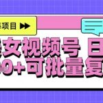视频号AI美女跳舞暴力起号玩法，日入1k+，全程软件操作，小白也能玩的项目