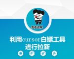 利用cursor白嫖工具进行拉新