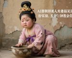 AI唐朝胖美人夫妻搞笑涨粉实操，五分钟教会你