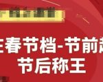 赢在春节档-节前起量，后称王，淘系精品线上系列课