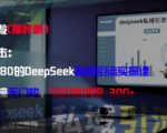 精准打击：价值3980的DeepSeek私域引流实操课，小白实操无门槛，日引精准粉300+