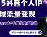 2025个人IP短视频带货(进阶版)全域流量变现，deepseek千川爆单进阶课