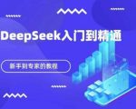 DeepSeek快速从入门到精通，新手的保姆级教程