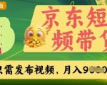京东短视频带货，开启零门槛躺Z新时代【揭秘】